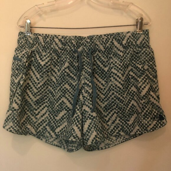 The North Face drawstring shorts w/ zippered pocket sz L - Picture 2 of 14